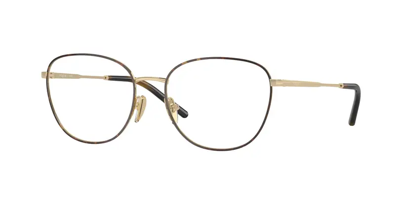 VOGUE EYEWEAR Donna VO4231  5078 Montature da vista Metallo Marrone Trasparente Farfalla Normale