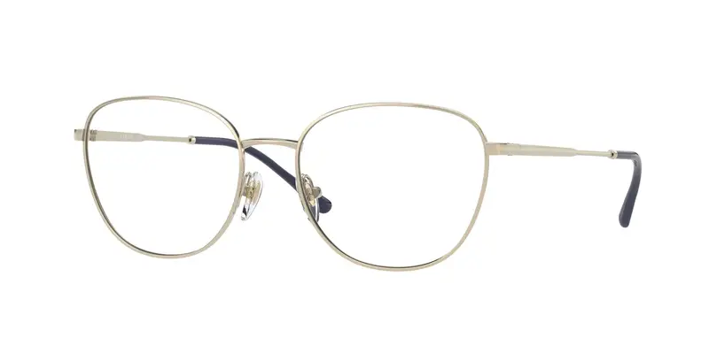 VOGUE EYEWEAR Donna VO4231  848 Montature da vista Metallo Oro Trasparente Farfalla Normale