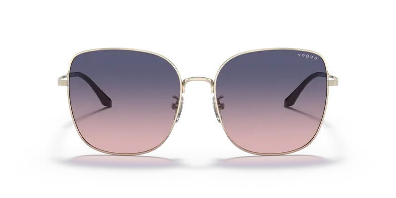 VOGUE EYEWEAR Occhiali da sole Donna Oro Rosa 855977 miniatura 2