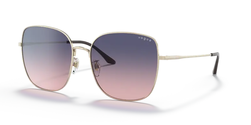 VOGUE EYEWEAR Occhiali da sole Donna Oro Rosa 855977 miniatura 3