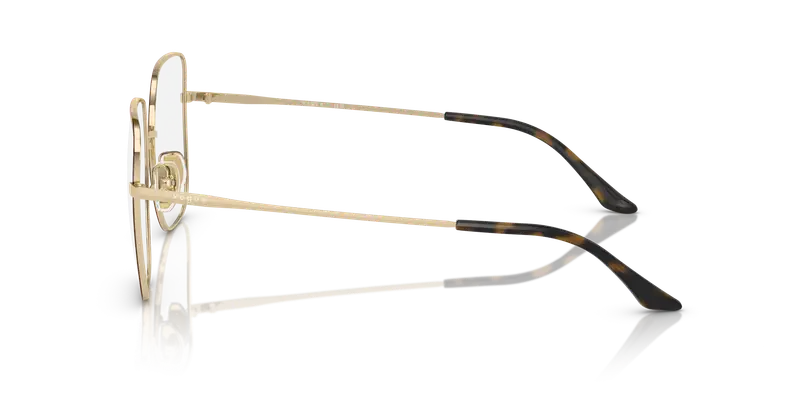 VOGUE EYEWEAR Donna VO4238D 5078 Montature da vista Metallo Marrone Trasparente Geometrica Normale miniatura 3