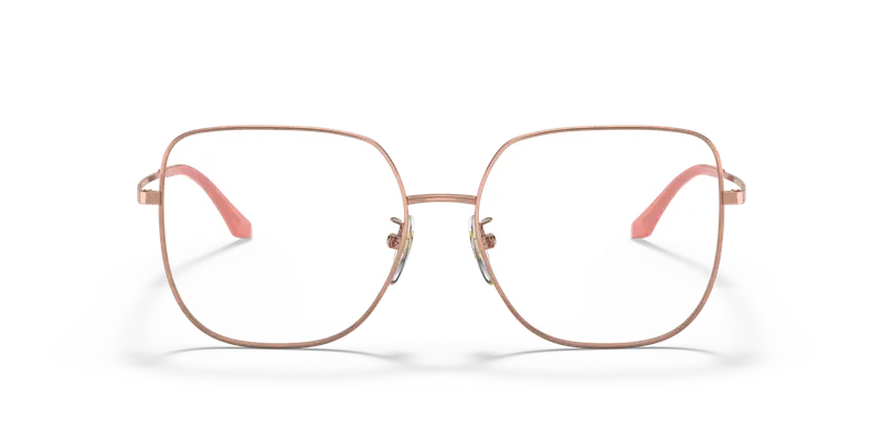 VOGUE EYEWEAR Donna VO4238D 5152 Montature da vista Metallo Oro Trasparente Geometrica Normale miniatura 2