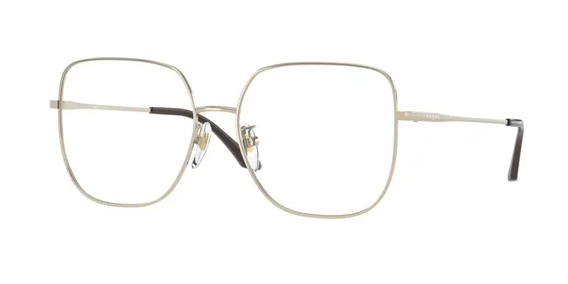 VOGUE EYEWEAR Donna VO4238D  848 Montature da vista Metallo Oro Trasparente Geometrica Normale