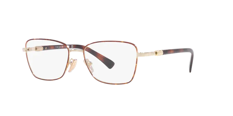 VOGUE EYEWEAR Donna VO4271B 5078 Montature da vista Metallo Marrone Trasparente Farfalla Normale miniatura 2