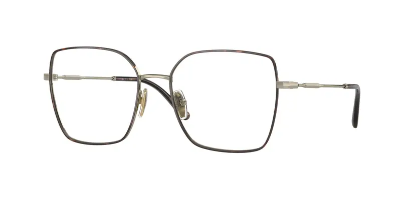 VOGUE EYEWEAR Donna VO4274  5078 Montature da vista Metallo Marrone Trasparente Geometrica Normale