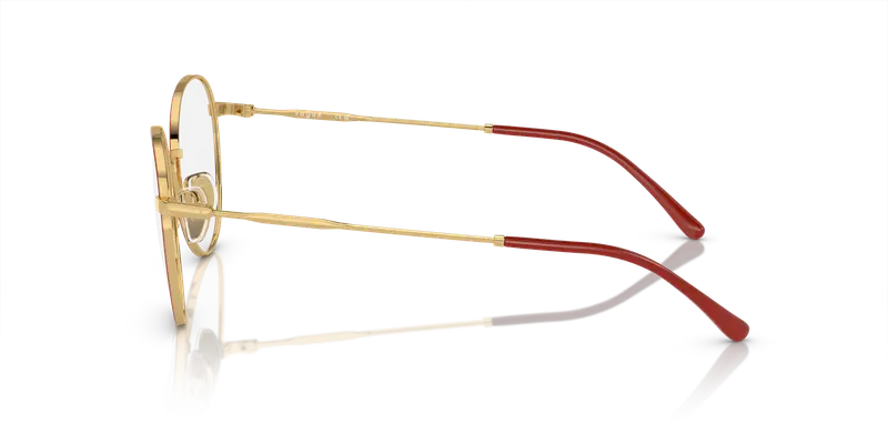 VOGUE EYEWEAR Donna VO4280 280 Montature da vista Metallo Rosso Trasparente Pantos Normale miniatura 3
