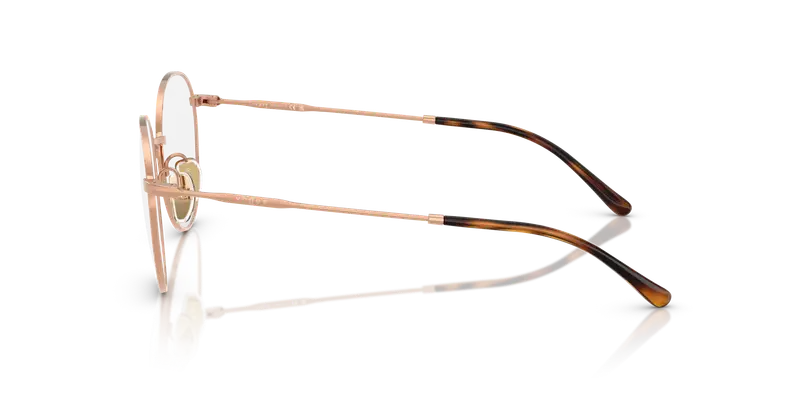 VOGUE EYEWEAR Donna VO4280T 5192 Montature da vista Titanio Oro Trasparente Pantos Normale miniatura 3