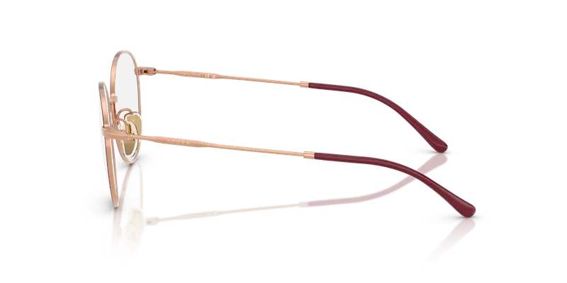 VOGUE EYEWEAR Donna VO4280T 5194 Montature da vista Titanio Rosso Trasparente Pantos Normale miniatura 3