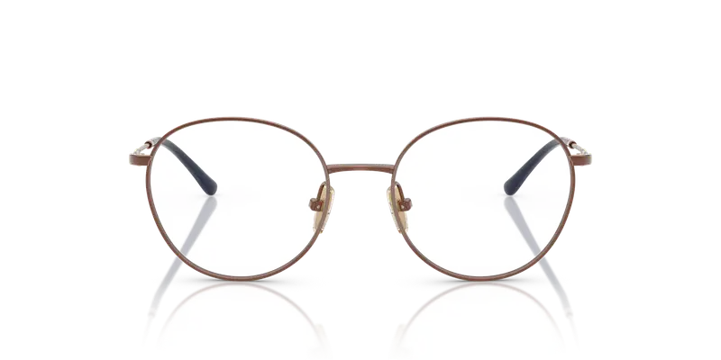 VOGUE EYEWEAR Donna VO4280T 5212 Montature da vista Titanio Bronzo Trasparente Pantos Normale miniatura 2