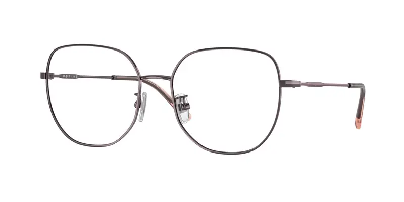 VOGUE EYEWEAR Donna VO4296D  5149 Montature da vista Metallo Viola Trasparente Geometrica Normale