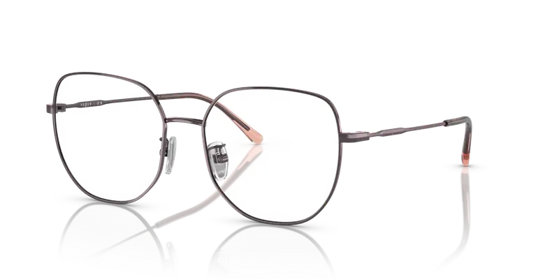 VOGUE EYEWEAR Donna VO4296D 5149 Montature da vista Metallo Viola Trasparente Geometrica Normale miniatura 3