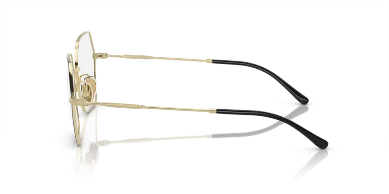 VOGUE EYEWEAR Donna VO4297T 5195 Montature da vista Titanio Nero Trasparente Geometrica Normale miniatura 3