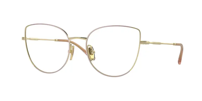 VOGUE EYEWEAR Donna VO4298T  5193 Montature da vista Titanio Marrone Trasparente Cat Eye Normale
