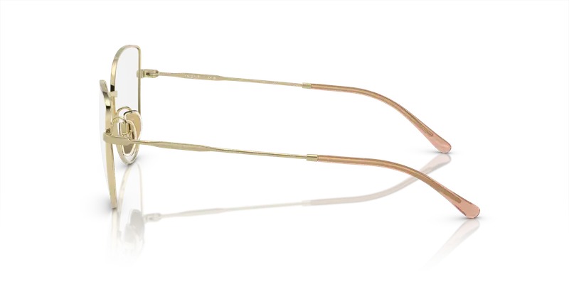 VOGUE EYEWEAR Donna VO4298T 5193 Montature da vista Titanio Marrone Trasparente Cat Eye Normale miniatura 3