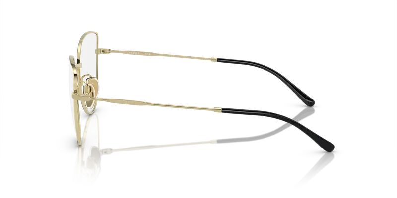 VOGUE EYEWEAR Donna VO4298T 5195 Montature da vista Titanio Nero Trasparente Cat Eye Normale miniatura 3