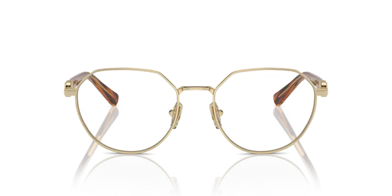 VOGUE EYEWEAR Donna VO4311B 848 Montature da vista Metallo Oro Trasparente Geometrica Normale miniatura 2