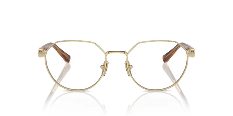 Donna VO4311B 848 Montature da vista Metallo Oro Trasparente Geometrica Normale miniatura 3