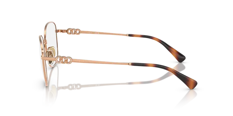 VOGUE EYEWEAR Donna VO4319B 5152 Montature da vista Metallo Oro Trasparente Squadrata Normale miniatura 3