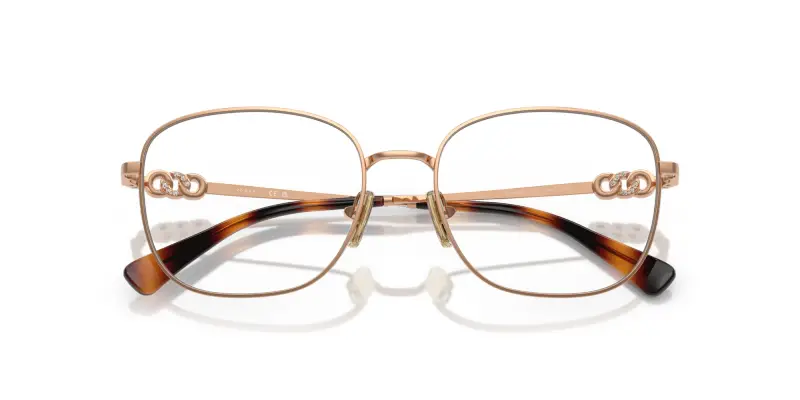 Donna VO4319B 5152 Montature da vista Metallo Oro Trasparente Squadrata Normale miniatura 2