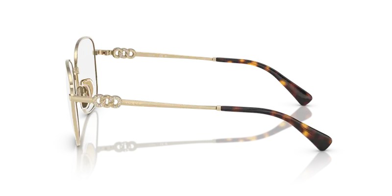 VOGUE EYEWEAR Donna VO4319B 848 Montature da vista Metallo Oro Trasparente Squadrata Normale miniatura 3