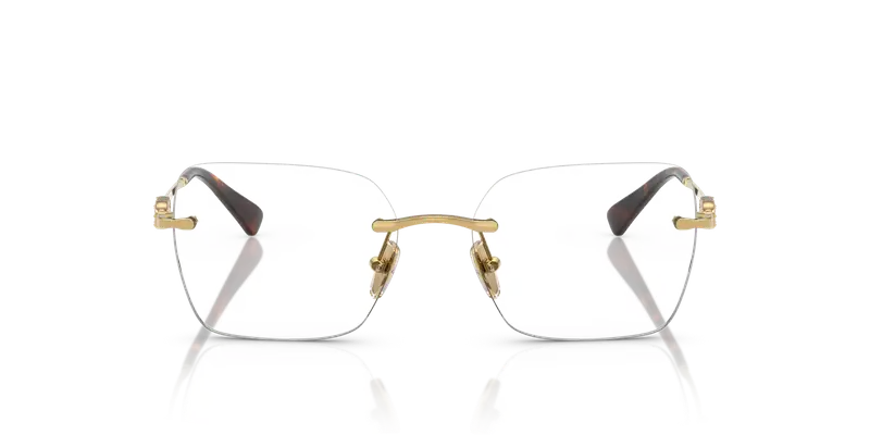 VOGUE EYEWEAR Donna VO4320B 280 Montature da vista Metallo Oro Trasparente Squadrata Normale miniatura 2