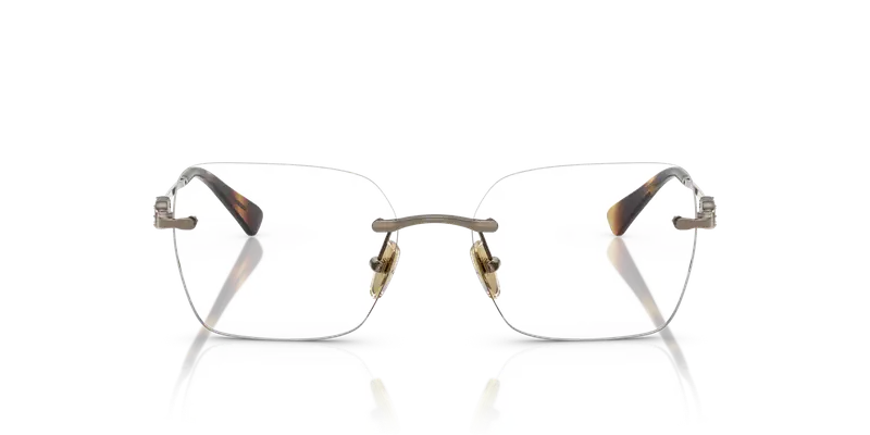 VOGUE EYEWEAR Donna VO4320B 5138 Montature da vista Metallo Marrone Trasparente Squadrata Normale miniatura 2