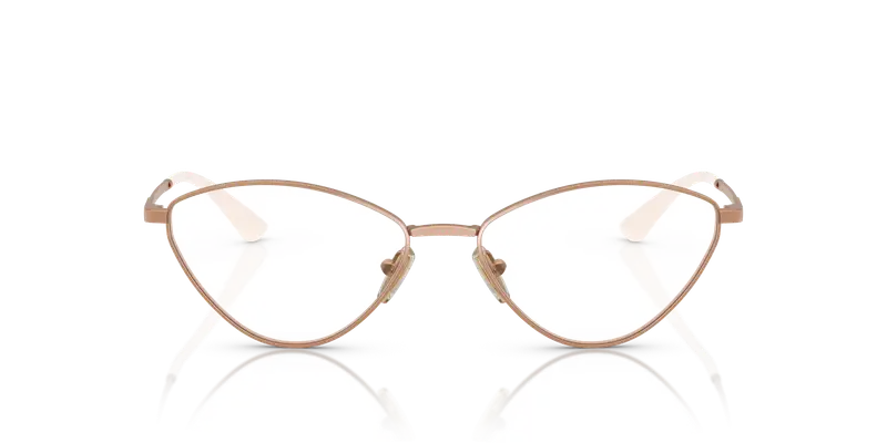 VOGUE EYEWEAR Donna VO4325 5152 Montature da vista Metallo Oro Trasparente Geometrica Normale miniatura 2