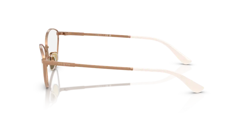 VOGUE EYEWEAR Donna VO4325 5152 Montature da vista Metallo Oro Trasparente Geometrica Normale miniatura 3