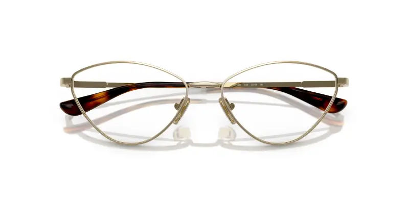 Donna VO4325 848 Montature da vista Metallo Oro Trasparente Geometrica Normale miniatura 2