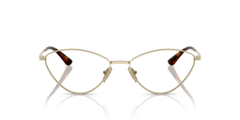 Donna VO4325 848 Montature da vista Metallo Oro Trasparente Geometrica Normale miniatura 3