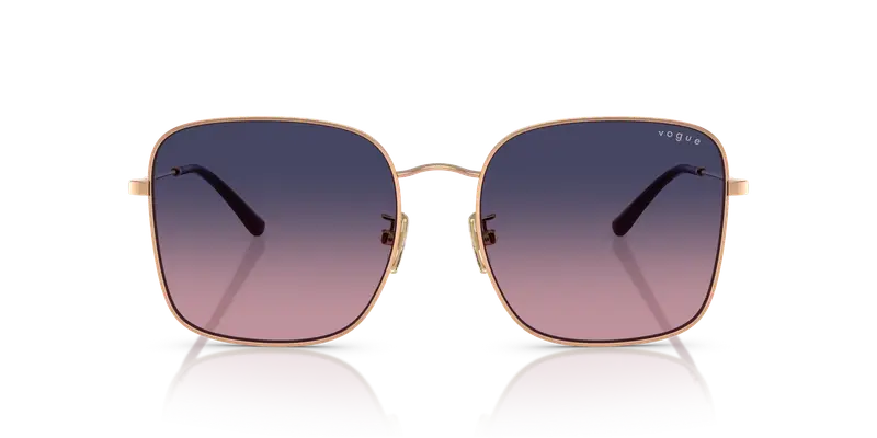 VOGUE EYEWEAR Occhiali da sole Donna Oro Rosa 837123 miniatura 2