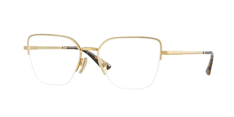 VOGUE EYEWEAR Donna VO4331  280 Montature da vista Metallo Oro Trasparente Farfalla Normale