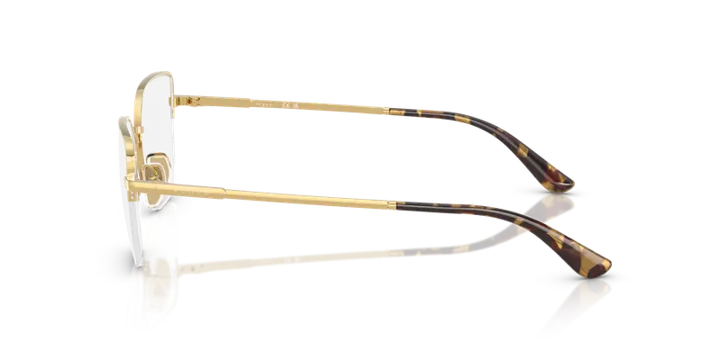 VOGUE EYEWEAR Donna VO4331 280 Montature da vista Metallo Oro Trasparente Farfalla Normale miniatura 3