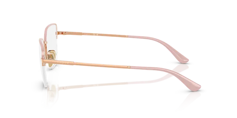 VOGUE EYEWEAR Donna VO4331 5207 Montature da vista Metallo Rosa Trasparente Farfalla Normale miniatura 3