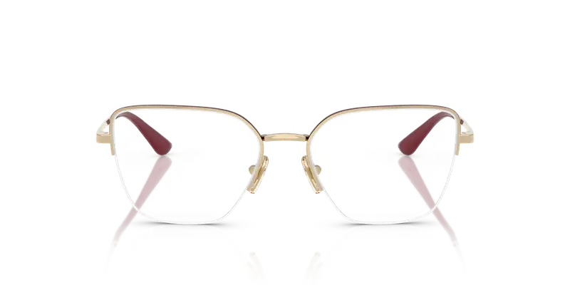 VOGUE EYEWEAR Donna VO4331 5208 Montature da vista Metallo Oro Trasparente Farfalla Normale miniatura 2