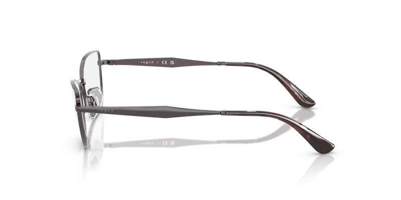 VOGUE EYEWEAR Donna VO4333 5149 Montature da vista Metallo Viola Trasparente Farfalla Normale miniatura 3