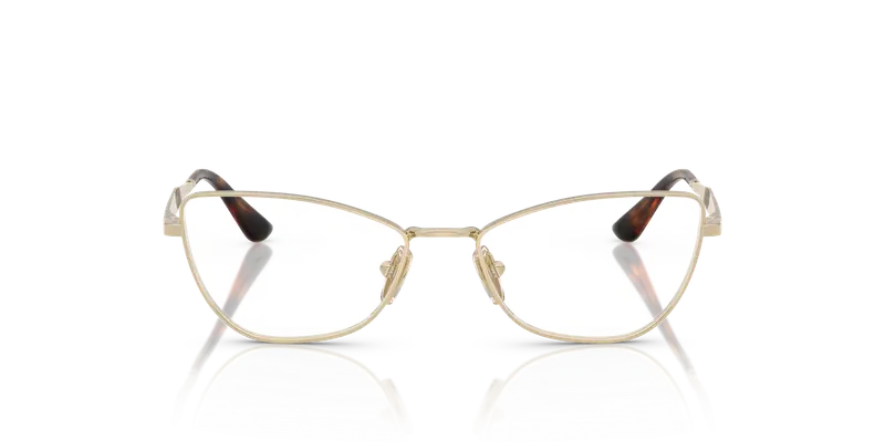 VOGUE EYEWEAR Donna VO4333 848 Montature da vista Metallo Oro Trasparente Farfalla Normale miniatura 2