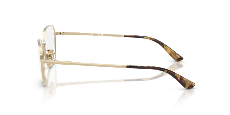 VOGUE EYEWEAR Donna VO4334 848 Montature da vista Metallo Oro Trasparente Geometrica Normale miniatura 3