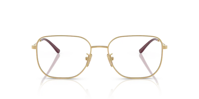 VOGUE EYEWEAR Donna VO4335D 280 Montature da vista Metallo Oro Trasparente Pillow Normale miniatura 2