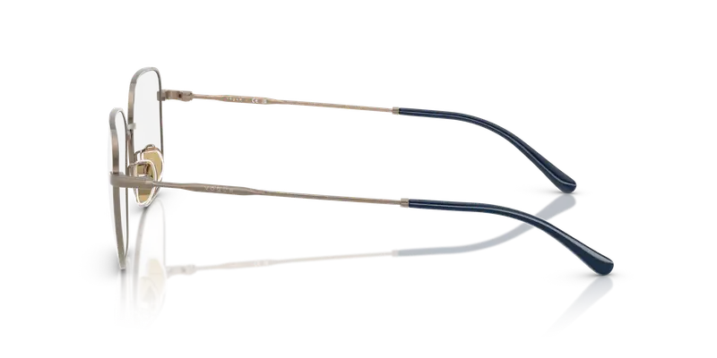 VOGUE EYEWEAR Donna VO4335D 5138 Montature da vista Metallo Marrone Trasparente Pillow Normale miniatura 3