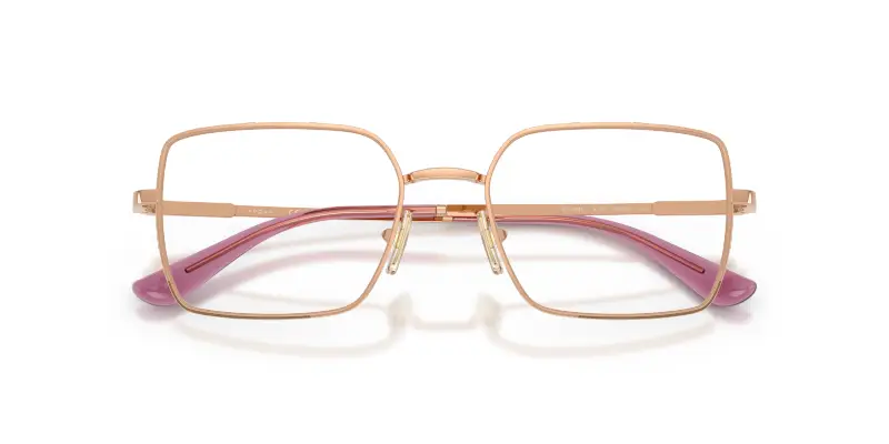 Donna VO4340 5152 Montature da vista Metallo Oro Trasparente Squadrata Normale miniatura 2