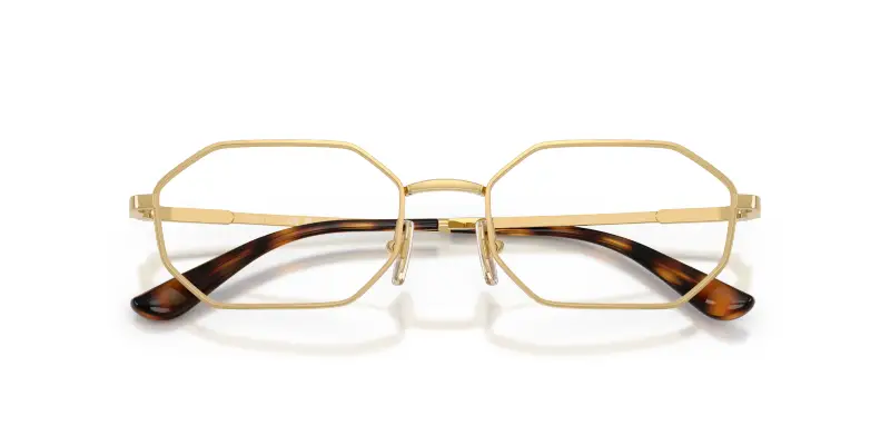 Donna VO4341 280 Montature da vista Metallo Oro Trasparente Geometrica Normale miniatura 2