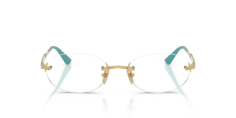 Donna VO4343 280 Montature da vista Metallo Oro Trasparente Rotonda Normale miniatura 3