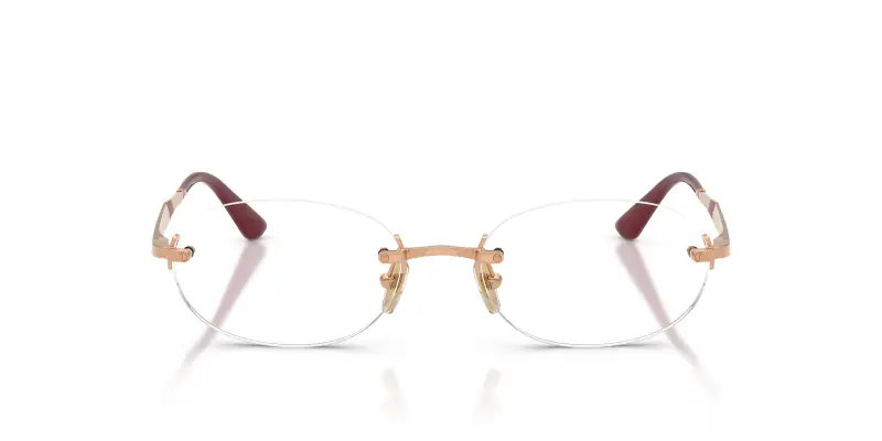 Donna VO4343 5152 Montature da vista Metallo Oro Trasparente Rotonda Normale miniatura 3