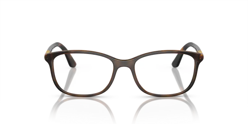 VOGUE EYEWEAR Donna VO5163 2386 Montature da vista Iniettato Marrone Trasparente Pillow Normale miniatura 2