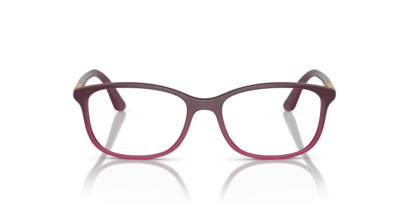 VOGUE EYEWEAR Donna VO5163 2557 Montature da vista Iniettato Viola Trasparente Pillow Normale miniatura 2