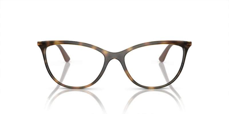 VOGUE EYEWEAR Donna VO5239 W656 Montature da vista Iniettato Marrone Trasparente Cat Eye Normale miniatura 2