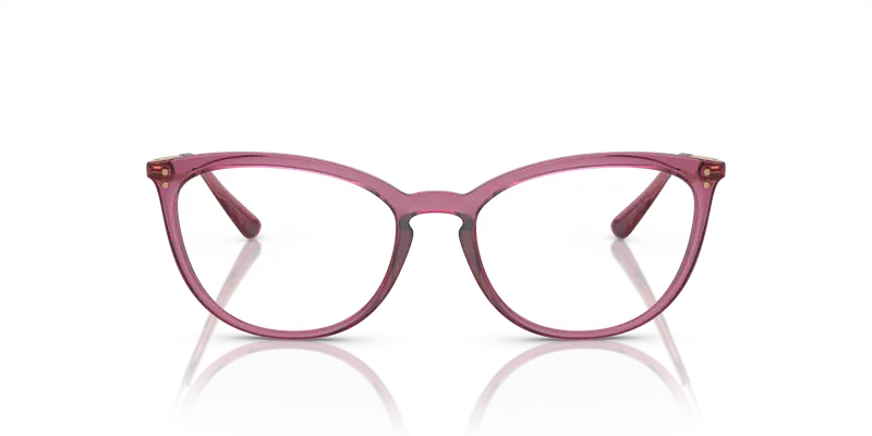 VOGUE EYEWEAR Donna VO5276 2798 Montature da vista Iniettato Viola Trasparente Cat Eye Normale miniatura 2