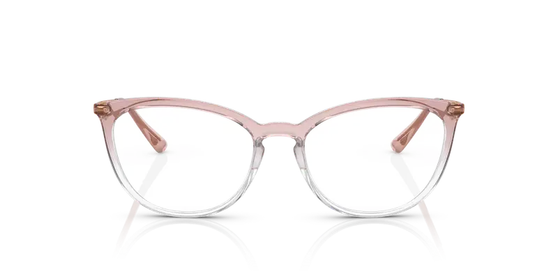 VOGUE EYEWEAR Donna VO5276 3034 Montature da vista Iniettato Rosa Trasparente Cat Eye Normale miniatura 2