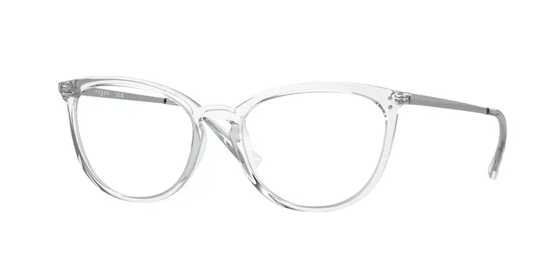 VOGUE EYEWEAR Donna VO5276 W745 Montature da vista Iniettato Trasparente Trasparente Cat Eye Normale